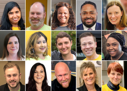 collage of diverse Unitus employee faces